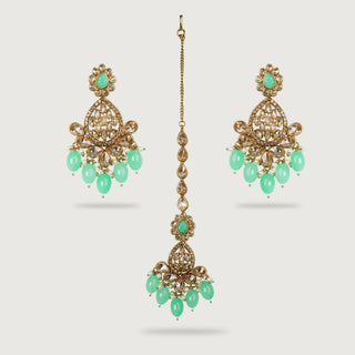 GURNOOR EARRINGS AND TIKKA