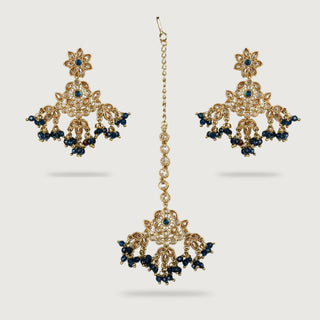 HASINA EARRINGS AND TIKKA
