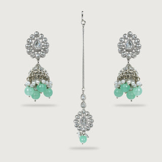 SAFA EARRINGS AND TIKKA