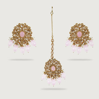 DEVEERA EARRINGS AND TIKKA