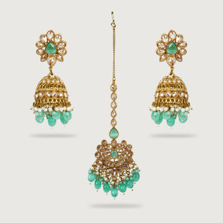 ISHVI EARRINGS AND TIKKA