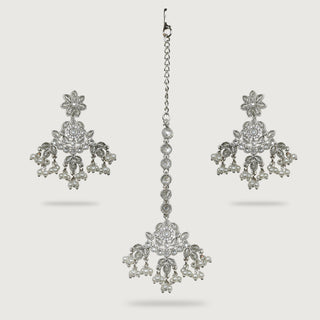 HASINA EARRINGS AND TIKKA