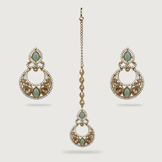ADRA EARRINGS AND TIKKA