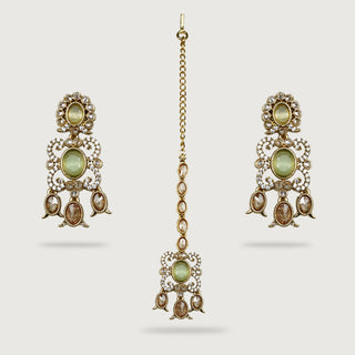 ITRA EARRINGS AND TIKKA