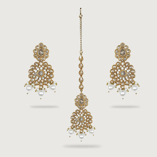 LALITA EARRINGS AND TIKKA