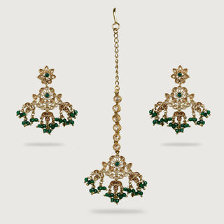 HASINA EARRINGS AND TIKKA