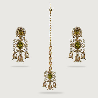 ITRA EARRINGS AND TIKKA
