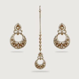 ADRA EARRINGS AND TIKKA
