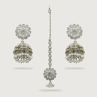 PADMA EARRINGS AND TIKKA