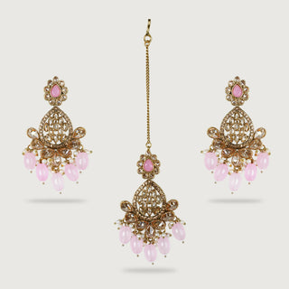 DILPREET EARRINGS AND TIKKA