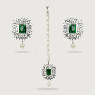REHANA EARRINGS AND TIKKA