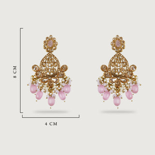 GEHANA EARRINGS AND TIKKA