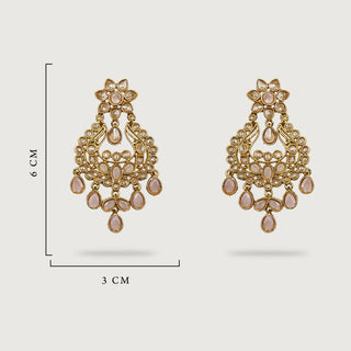 NIRVI EARRINGS AND TIKKA