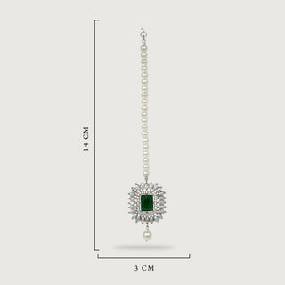 REHANA EARRINGS AND TIKKA