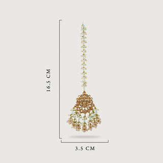 FAIROOZ EARRINGS AND TIKKA