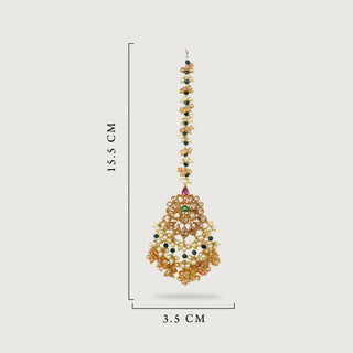 LAJWA EARRINGS AND TIKKA