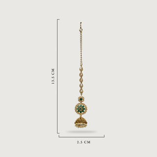 MANISHA EARRINGS AND TIKKA