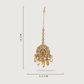 DEVEERA EARRINGS AND TIKKA