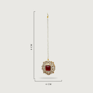 RAZIA EARRINGS AND TIKKA