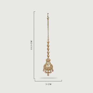 NIRVI EARRINGS AND TIKKA