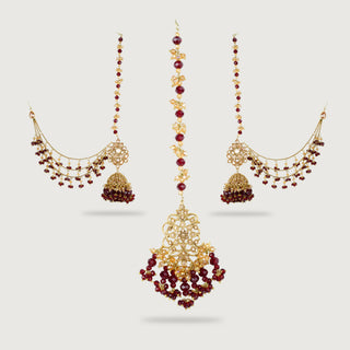 ALIZA EARRINGS AND TIKKA