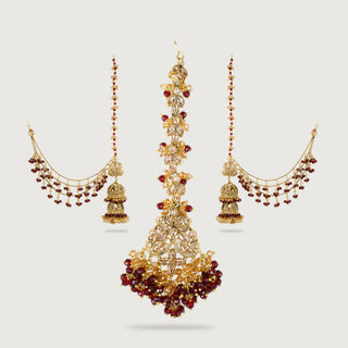 MEENU EARRINGS AND TIKKA