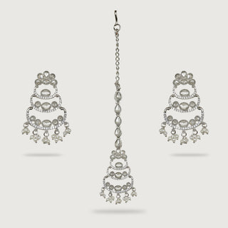 KAVERI EARRINGS AND TIKKA