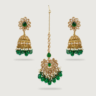 ISHVI EARRINGS AND TIKKA