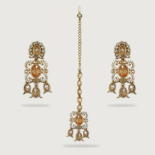 ITRA EARRINGS AND TIKKA