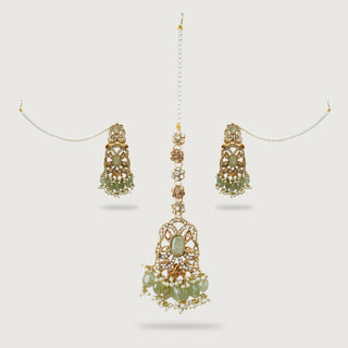 ZAREEN EARRINGS AND TIKKA