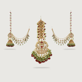 RIAZ EARRINGS AND TIKKA