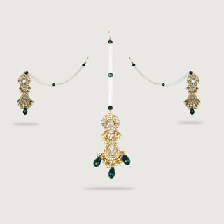 ALEENA EARRINGS AND TIKKA