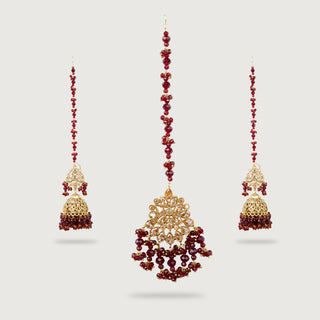 AFREEN EARRINGS AND TIKKA