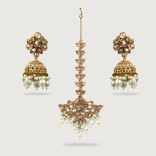 MONA EARRINGS AND TIKKA