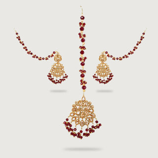 RAMEEN EARRINGS AND TIKKA