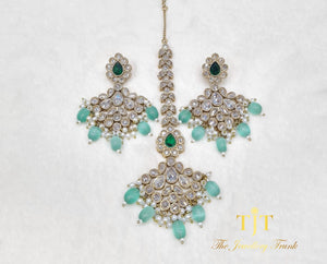 Uzma Emerald and mint