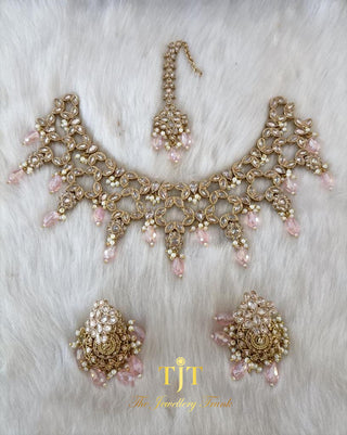 Ananya Light Pink and Clear