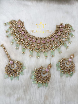 Kaia - Pink and Sage
