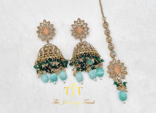 Kyda Champagne with Green, Peach, and Mint