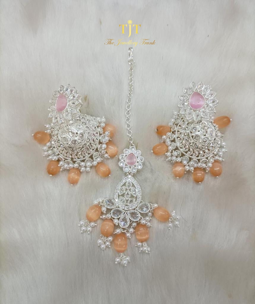 Safinah Light Pink and Peach