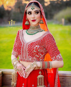 Silky Red Bridal