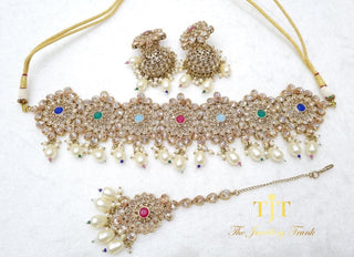 Keyuri Multicoloured Pearls