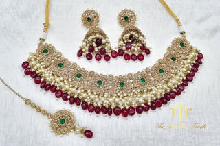 Randen Maroon and Green