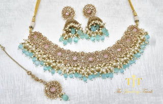 Randeep Mint and Pink