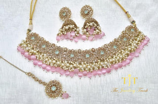 Randeep Pink and Mint