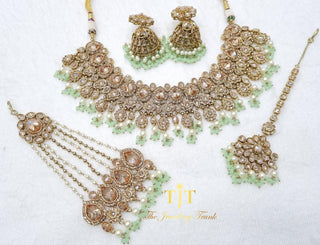Soniya Light Green Gold