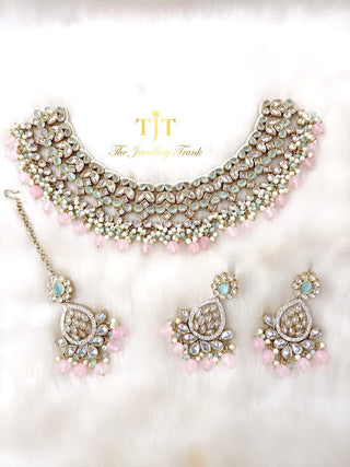 Sheena Mint and Pink