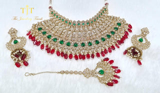 Saroya Maroon Green