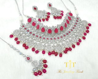 Sweta Silver and Ruby