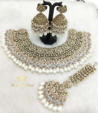 Preet Pink and Grey